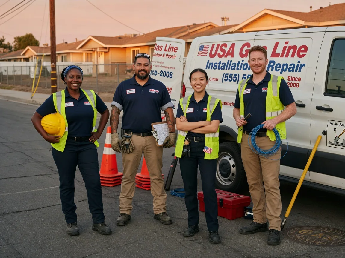 Gas Line Installation company in Kingsburg, CA